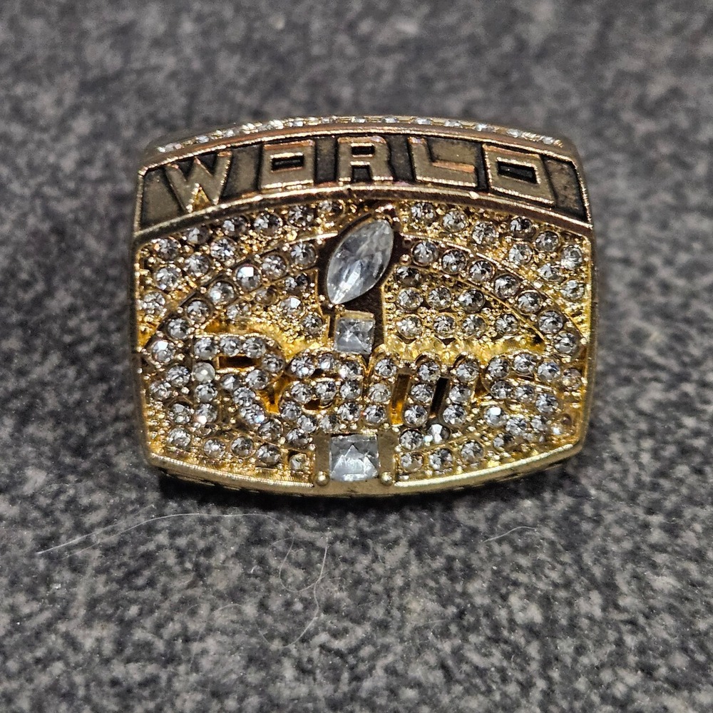 St Louis Rams Super Bowl XXXIV 2000 Kurt Warner 13 Replica Championship Ring